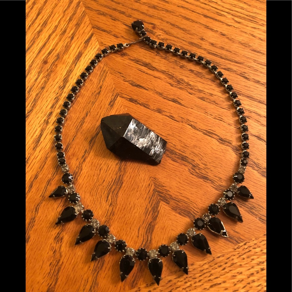 Black vintage necklace